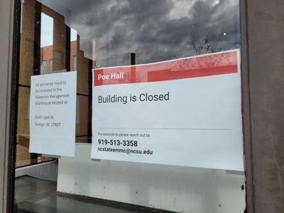 Poe Hall Closed